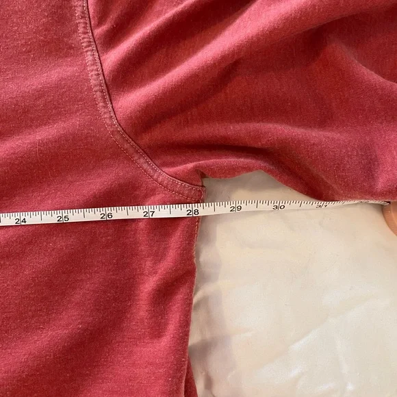 Free People V-Neck Sweater in Warm Red - Picture 5 of 10